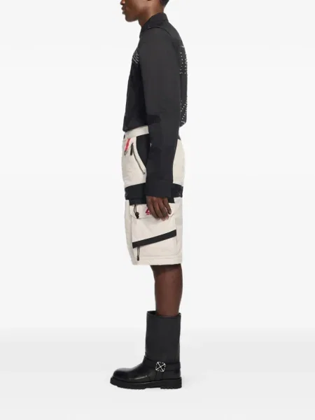 Šortky cargo Off-white bílé