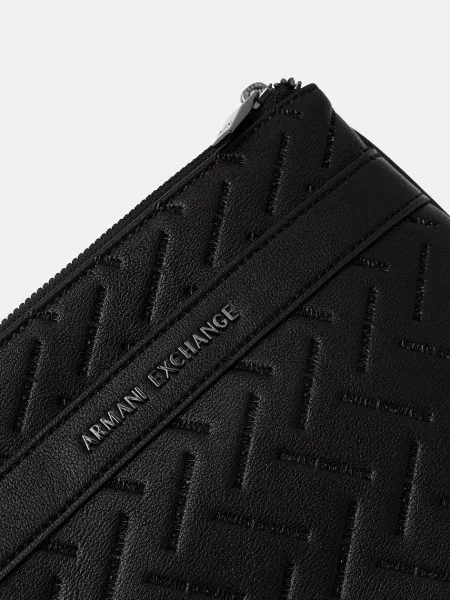 Кожаная сумка Armani Exchange