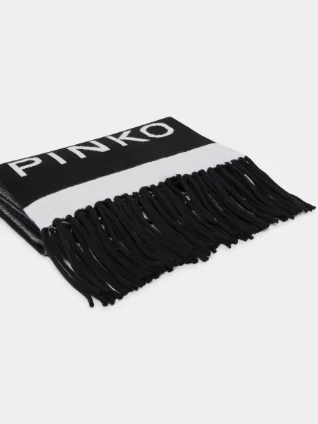 Шарф Pinko черный
