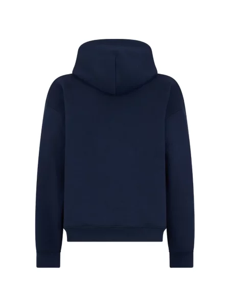 Hanorac cu glugă Dsquared2 cu imagine albastru