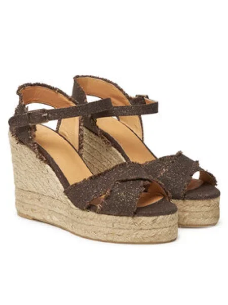 Castañer Espadrilky hnědá