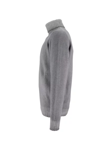 Pulover Filippo De Laurentiis tricotate gri