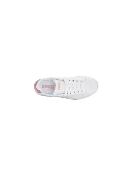 Sneakerși K-swiss alb