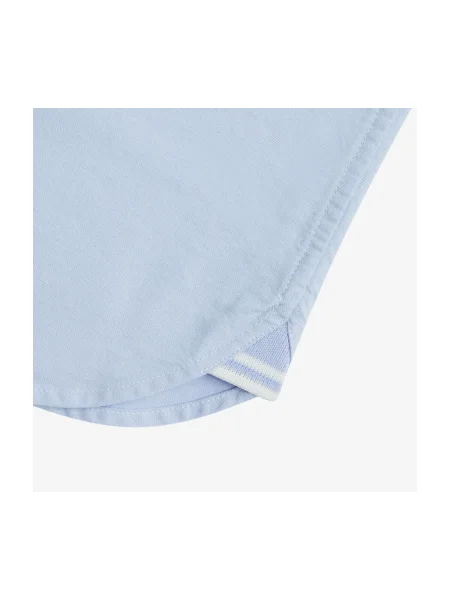 Cămașă FRED PERRY Oxford Shirt Light Smoke M albastru