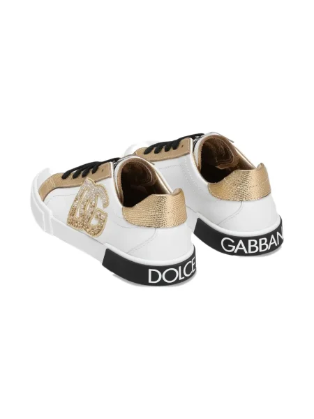 Sneakersy dziecięce Dolce And Gabbana białe