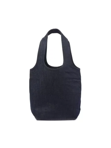 A.P.C. torebka tote ninon small granatowy niebieska