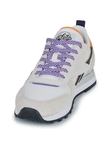 Pantofi Reebok Classic din piele clasici gri