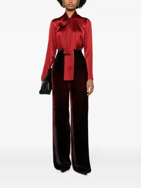 Kelnės Alberta Ferretti velvetinės