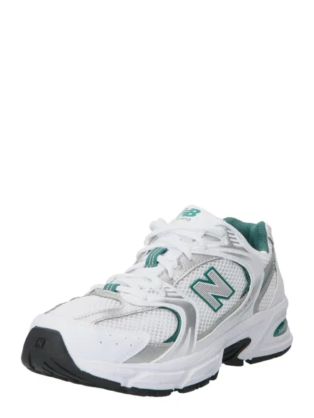 New balance Nizke superge smaragd / srebrna bela