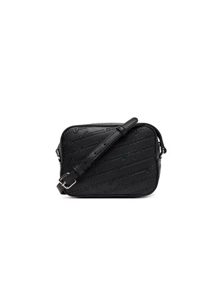 Ročna torba Tommy Jeans Tjw Must Aop Camera Bag črna