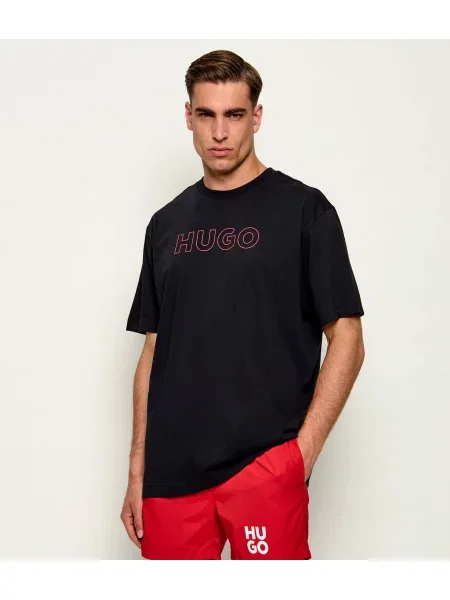 Hugo Bodywear Tricou Ezra negru