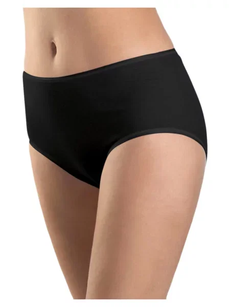 Hanro Kalhotky Do Pasu Cotton Seamless černá