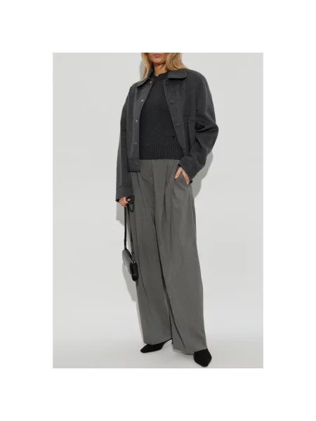 Sweter Ami Paris szary
