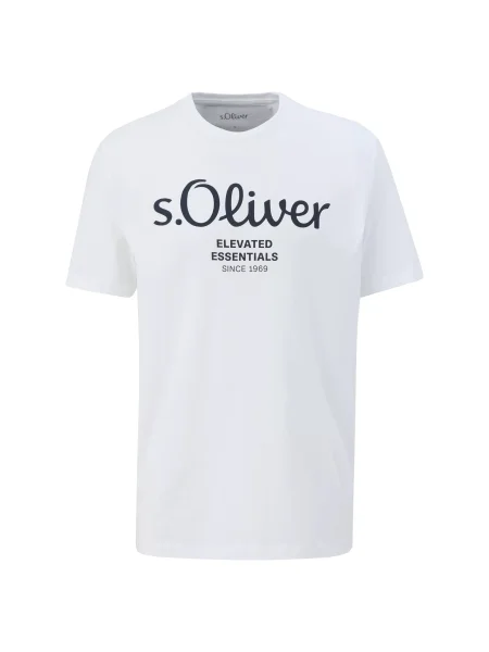 S.Oliver Póló füstszürke / sötétzöld / fekete fehér