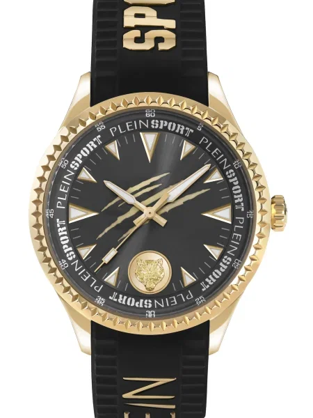 Plein Sport Analogové hodinky LINEMAN zlatá černá