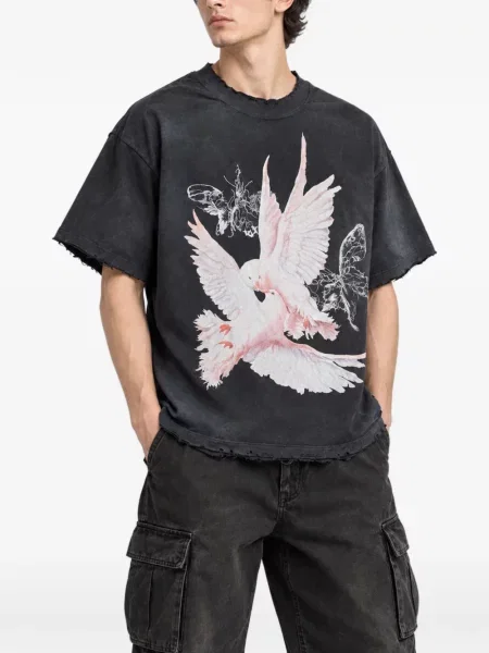 Tricou Warman zdrențuiți negru