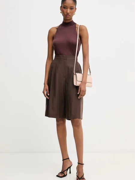 Liu Jo бермуди з додаванням льону