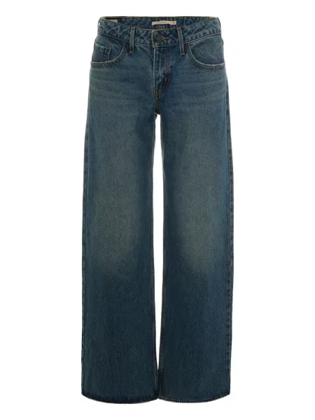 Szerokie proste jeansy Levi's 501 niebieskie