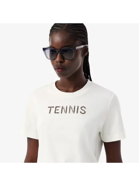 Футболка Lacoste белая