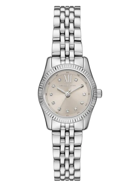 MICHAEL Michael Kors Ceas analogic PETITE LEXINGTON' argintiu