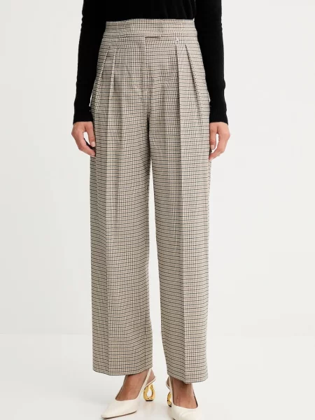 Twinset pantaloni bej