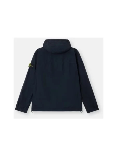 Parka Stone Island z kamieniami niebieska