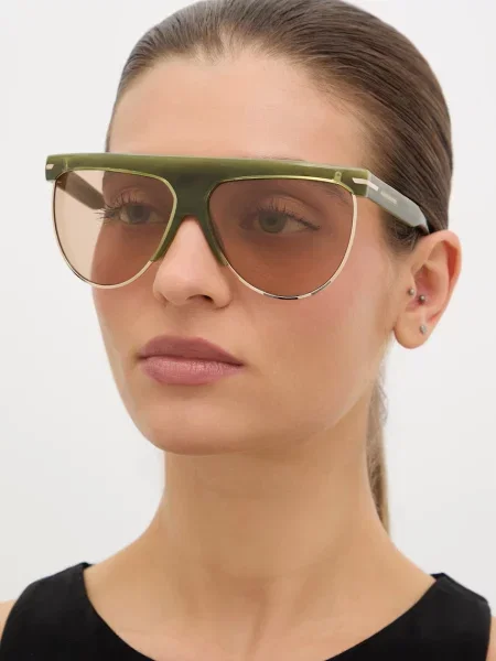 Victoria Beckham ochelari de soare verde