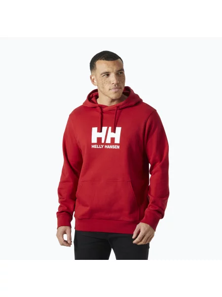 Кофта Helly Hansen HH Logo Hoodie red червоний