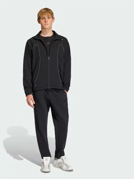 Переработанный свитер Adidas черный