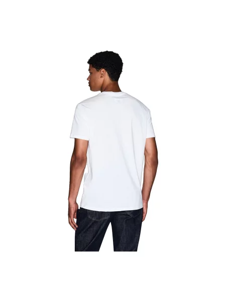 Tricou Armani Exchange alb
