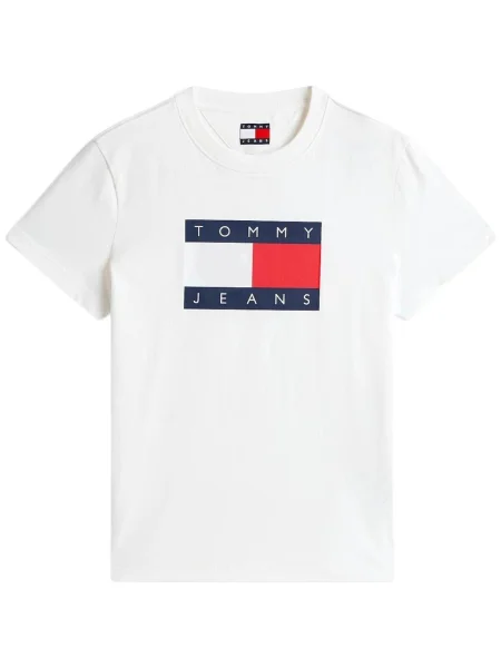 Tricou Tommy Hilfiger alb