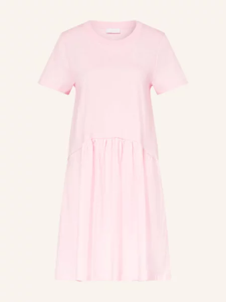 Rich & Royal Sukienka Z Dżerseju rosa różowa