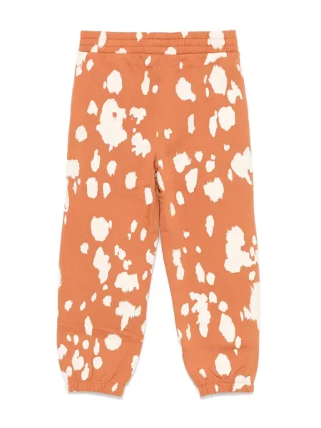 Spodnie dziecięce Stella Mccartney pomarańczowe