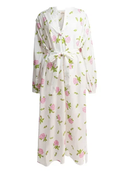 Rochie La Maison Talulah cu imagine de costum alb