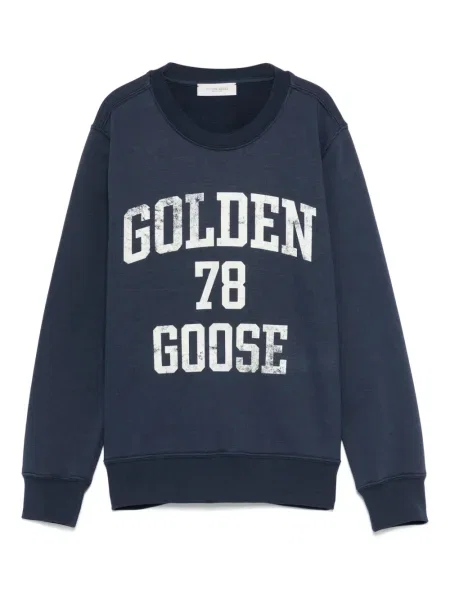 Bluza dziecięca Golden Goose niebieska