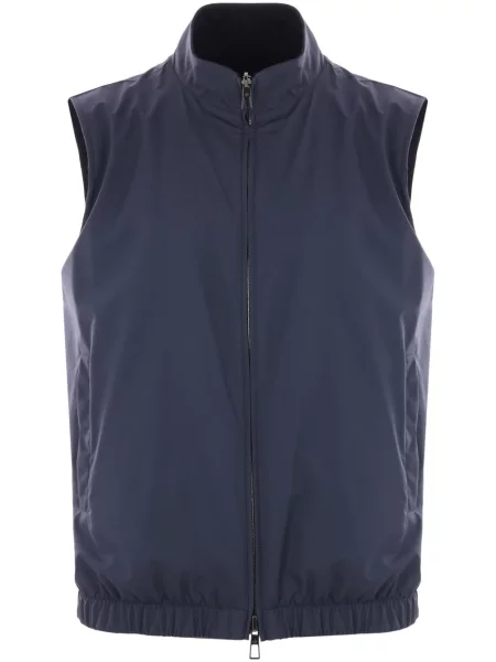 Reversibil vestă Loro Piana albastru