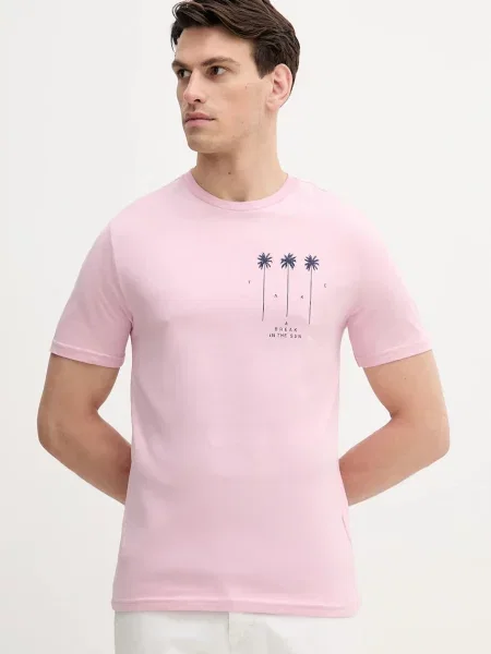 United Colors of Benetton tričko růžové