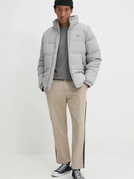 Вельветові штани Quiksilver Roller Line Pant фасон chinos бежевий