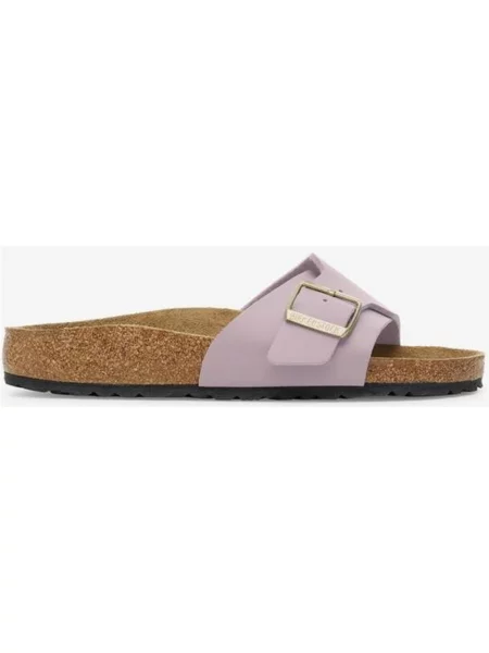 Sandały Birkenstock Catalina BS Birko-Flor szerokość wąska jasny liliowy 38 brązowy