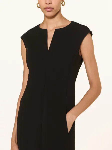Max Mara Studio Šaty Mstgiunto černá