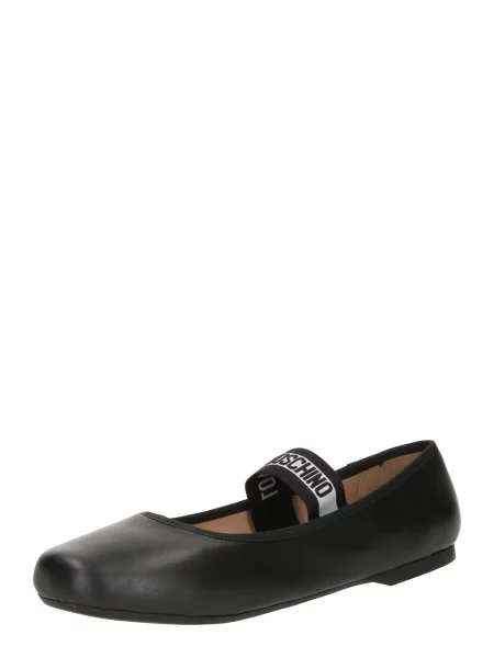 Balerini LOVE MOSCHINO alb
