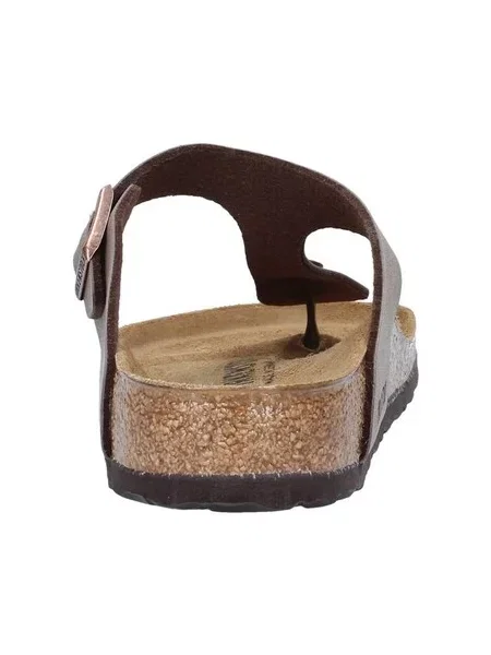 Žabky BIRKENSTOCK Gizeh Birkibuc mocca hnedá