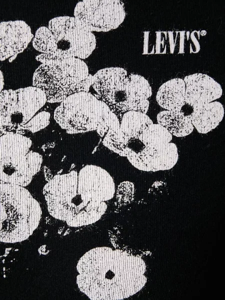 Levi's блуза с дълги ръкави дамска с GR HAYES LS черно