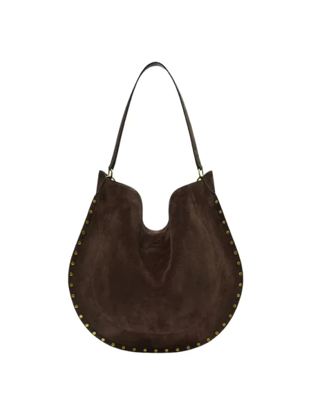 Torebka hobo Isabel Marant brązowa