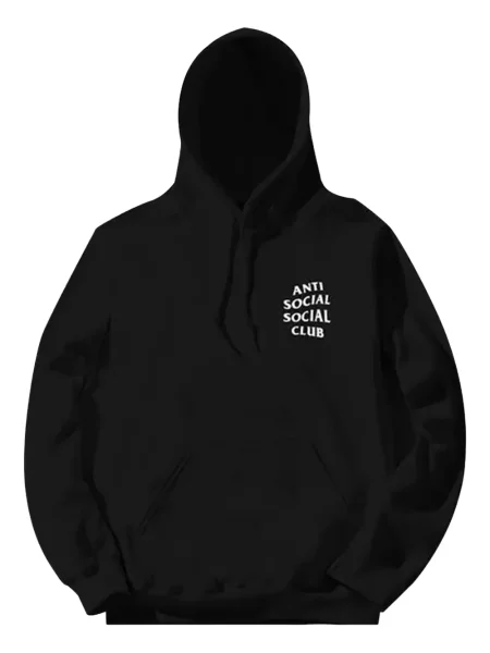 Hoodie Anti Social Social Club μαύρο