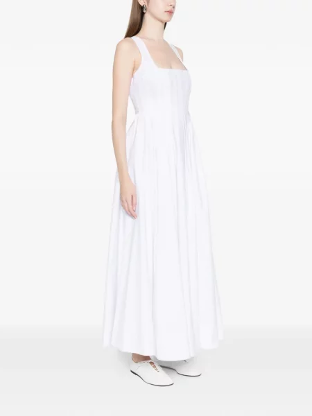 Kostiumas maxi maxi suknele Sportmax a eilutė balta