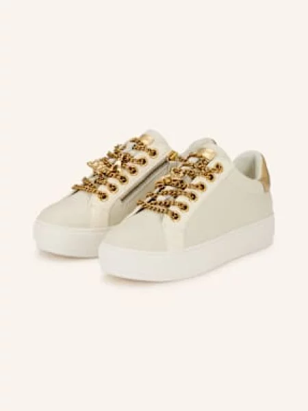 Sneakersy Kurt Geiger London skórzane białe