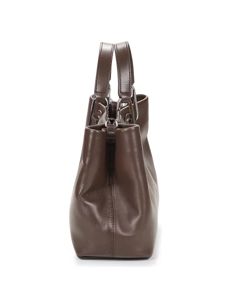 Kabelka Emporio Armani hnedá