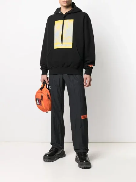 Hanorac cu glugă Heron Preston negru