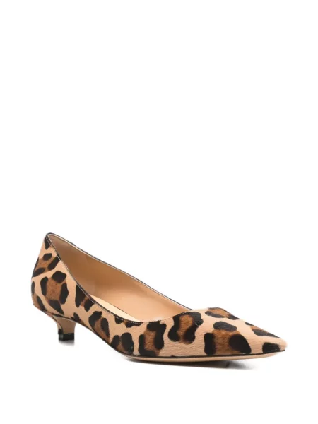 Pantofi cu toc Francesco Russo cu imagine cu model leopard